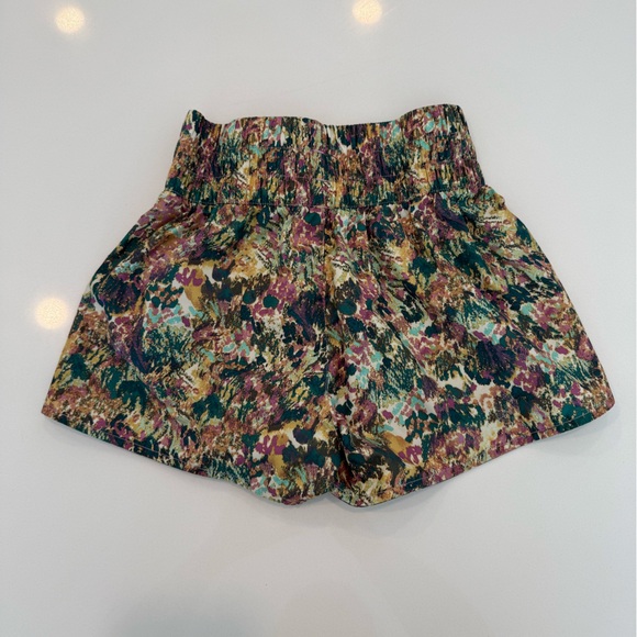 The North Face Girls Multicolor Patterned Athletic Shorts Elastic Waist - Picture 6 of 7